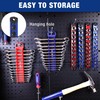 WORKPRO 8-Piece Magnetic Socket Organizer and Magnetic Wrench Organizer Set,