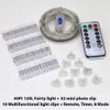 HXWEIYE 120LEDs Multicolor Photo Clips String Light, 40Ft Fairy Light