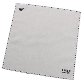 Takeokikuchi 07001364 Men's Handkerchief, Hand Towel, Made in Japan, gray (012)