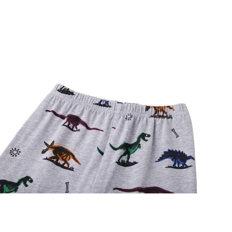 Little Boys Dinosaur Pyjamas Sets Cotton Short Sleeve Summer Pjs
