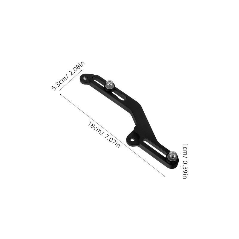 iplusmile 1 Pair Motorcycle Windscreen Adjusters Windshield Support Bracket Compatible