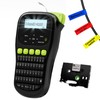 EazeID Label Maker Machine with-Tape Laminated, H1100 Black Label Maker