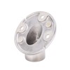 Boat Hand Rail Fitting Stainless Steel 45 Degree Round Base