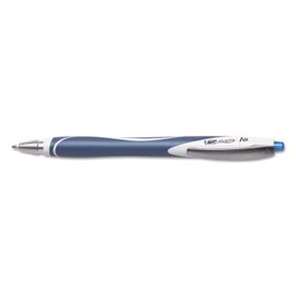 Atlantis Air Retractable Ballpoint Pen, Blue, 2/Pack