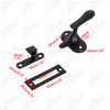 Alise Flip Latch Lock, 360 Degree Swinging Gate Latches Door