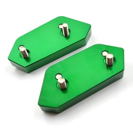 LEDISHUN Screen Riser Windscreen Windshield Riser for Kawasaki Ninja 400 250 2018-2022 (Green)