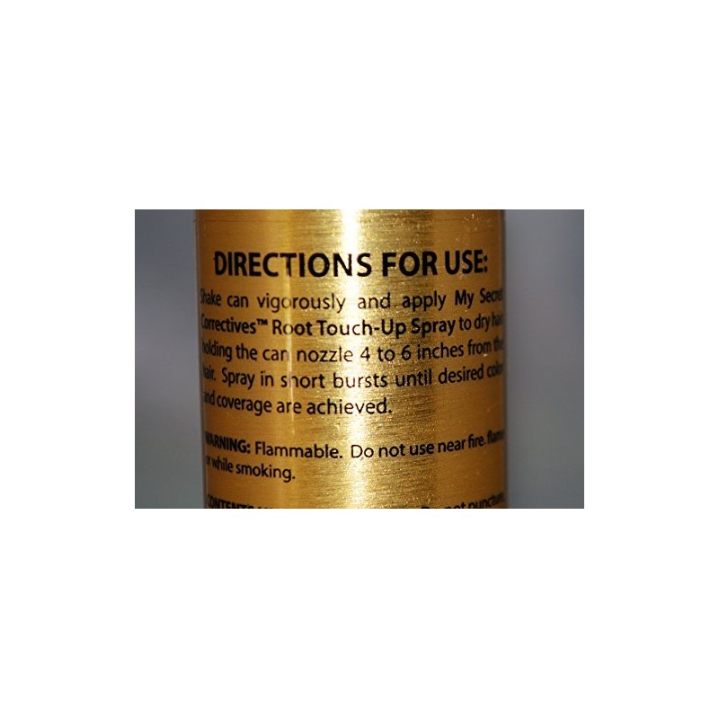 My Secret Correctives Root Touch-Up Spray Light Brown (2 Pack)