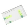 Two Dimensional Horizontal Bubble Level Portable Two Way Integrated Level