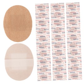 Minkissy 5sets Gauze Thumb Tape Tubular Bandage Self for Care Elastic Fabric Patches for Small Wounds 50pcs*5