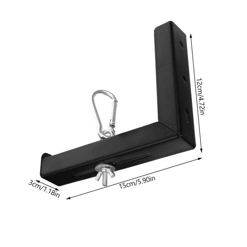 DOITOOL Sturdy Metal Projector Screen Bracket Wall Mount Bracket l