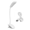 Clip Light USB Rechargeable 3 Speed Touch Foldable Flexible Gooseneck