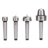 AIMALL 4PCS Wood Lathe Centre Set with MT1 Taper, Drive
