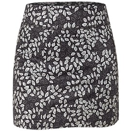 BLEVONH - Faldas de tenis de verano para mujer con pantalones cortos debajo, pickleball, atletismo, entrenamiento y golf con bolsillos, Flor azul-gris, Large