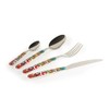Excelsa Lisbon 16-Piece Stainless Steel Cutlery Set with Plastic Handle