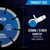 Mexco GPX10-8 General Purpose Concrete Diamond Blade, Cutting Disc for