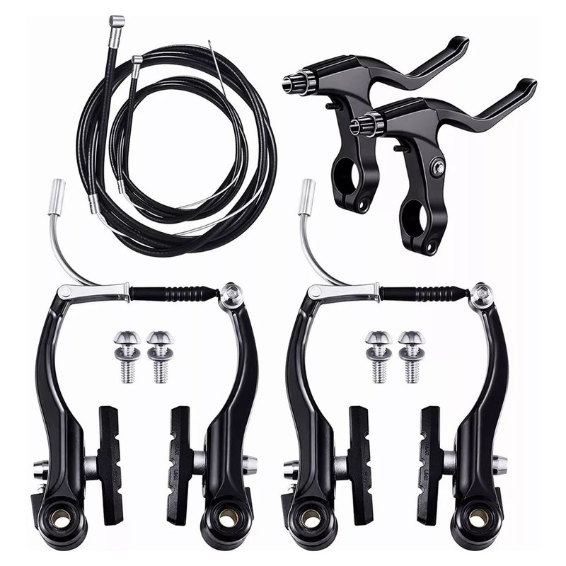 Bike Front Rear V Brake Set Aluminum Alloy Mountain Road