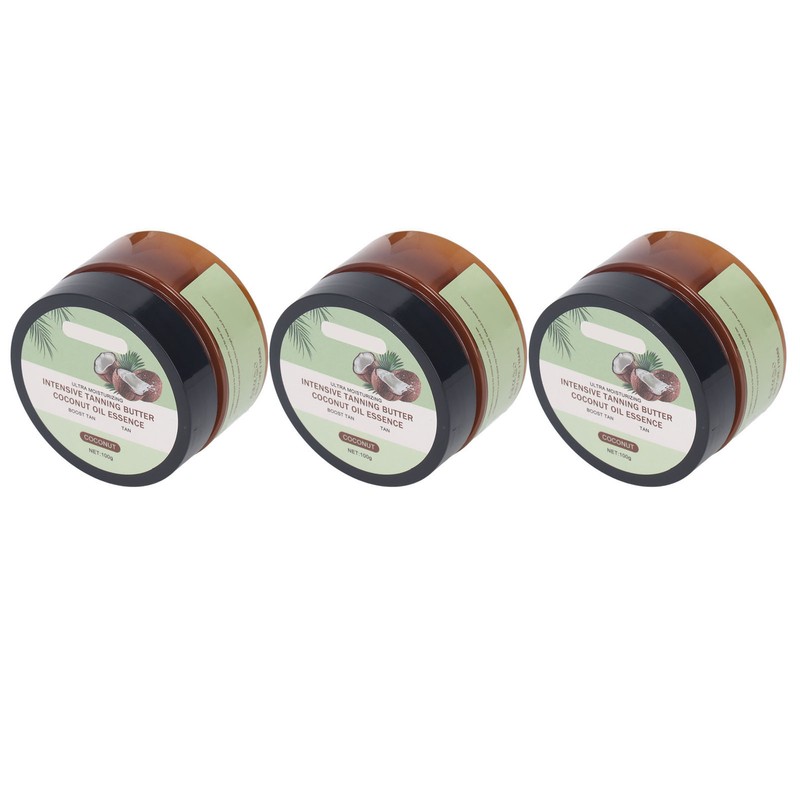 3pcs Tanning Lotion Accelerator Moisturizing Sunless for Bronze Brown Skin