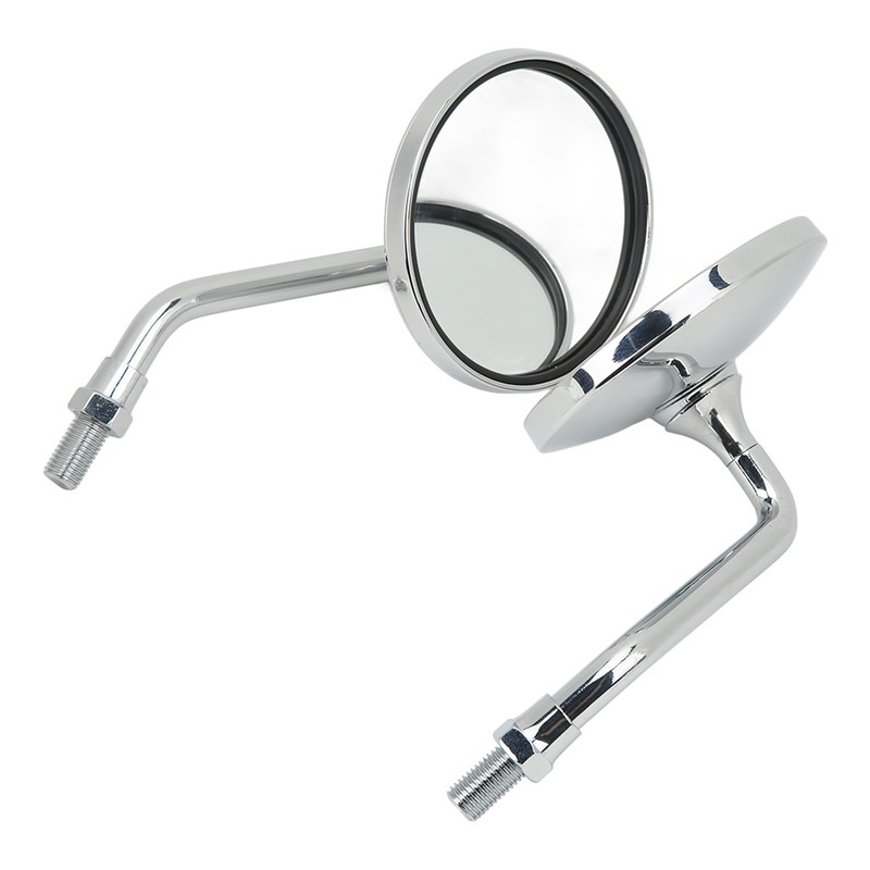 Universal Rear View Mirror 3.4in Wide Vision Handlebar Rear View