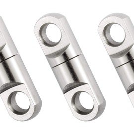 Dr.Fish Heavy Swivels for Saltwater Fishing, 190-705LB Wind on Swivels Rust Resistant Heavy Duty Salwater Swivels Fishing Tackles Stainless Swivels Tuna Shark Fishing 10 Pack 375LB