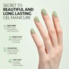 GAOY Jelly Gel Nail Polish, 16ml Sheer Green Translucent Soak