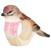 Wildlife Garden WG4572 Napkin Ring Blood Handcarved Wooden Napkin Ring