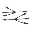 One Pair Solar Panel Connector 3 to 1 Y Branch