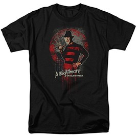 Nightmare On Elm Street Springwood Slasher T-Shirt, Black, Medium