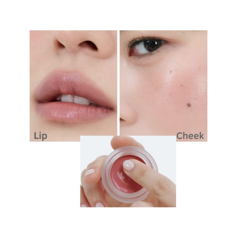 BEIGIC Flush Lip & Cheek Balm 4g, Color:05 Flat White
