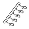 5PCS 27mm Square Tail Snap Hooks 360 Degree Rotating Hook