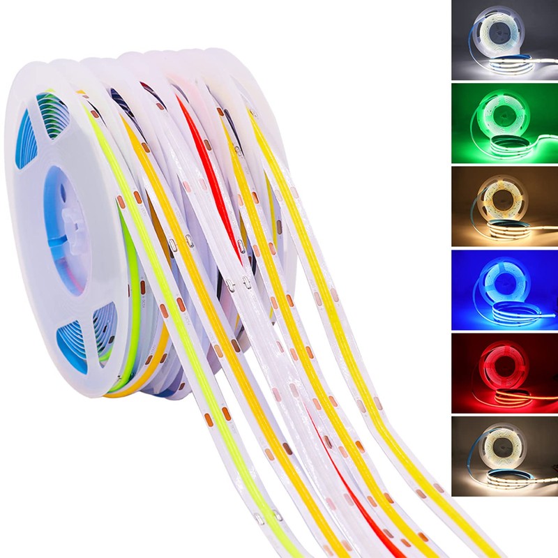 DUVERT COB LED Strip with PIR Motion Sensor, 320 Diodes/m,