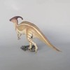 XINPANYIAN 1:35 Nanmu Parasaurolophus with Base Figure Nutcracker Soldier Statue