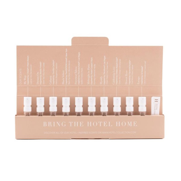 Hotel Collection Fragrance Oil Sample Pack - 10 Unique Aromatherapy