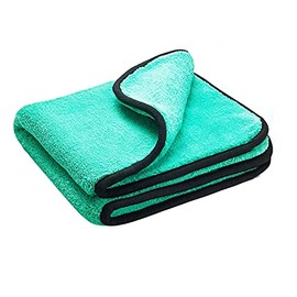 Soft Thick Car Cleaning Cloth 1200 GSM, 40 x 40 cm, Ultra-Absorbent, Lint-Free, Premium Microfiber Towel for Auto Detailing, Drying, Polishing, Interior & Exterior Cleaning, Scratch-Free, Quick Drying