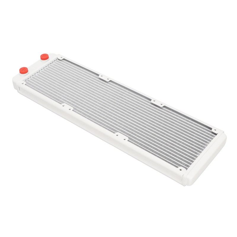 Water Cooling Radiator 18 Pipes Aluminium Alloy Fins G1/4 Thread