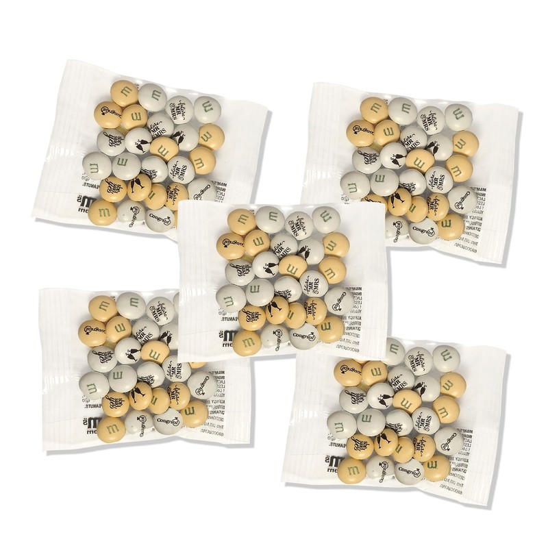 M&M'S Engagement or Wedding Shower Party Favors, Set of 30