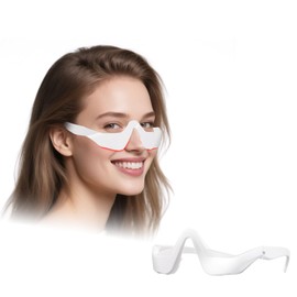 Opporting Under Eye Red Light Glasses,Beauty Device,Red Light Eye Mask for Eye Bags