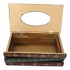 Book Shaped Tissue Box Home Decoration Storage Props Office Ornaments