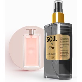 ALFAMARKER SOUL No. 3701 Impression of Idole | Perfume for Women | Women Eau de Parfum | Spray 4.0 Fl Oz / 120 ml | Long Lasting Fragrance