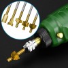 HSS 20PC Router Bit Set HSS & Carbide Engraving, 1/8\