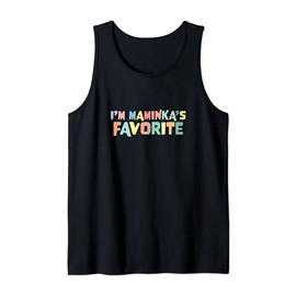 I'm Maminka's Favorite Favoritism Mom Special Treatment Tank Top