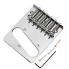 Unbranded 1 Square 6 Saddle Humbucker Bridge for Fender Tele