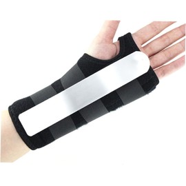KOMBIUDA 2pcs Breathable Wrist Support Brace Splint for Fracture and Sprains Compression Wrist Protector for Carpal Tunnel Left Right Hand