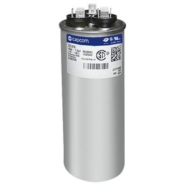 27L978 45 + 7.5 uf MFD 440 Volt VAC - GE Genteq Replacement Round Run Capacitor by Capcom