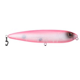 Berkley J-Walker 100 Topwater Fishing Lure, Pinky, 1/2 oz, 100mm Topwater, Tail Weighted Design Tuned for Casting Distance, Equipped with Fusion19 Hook