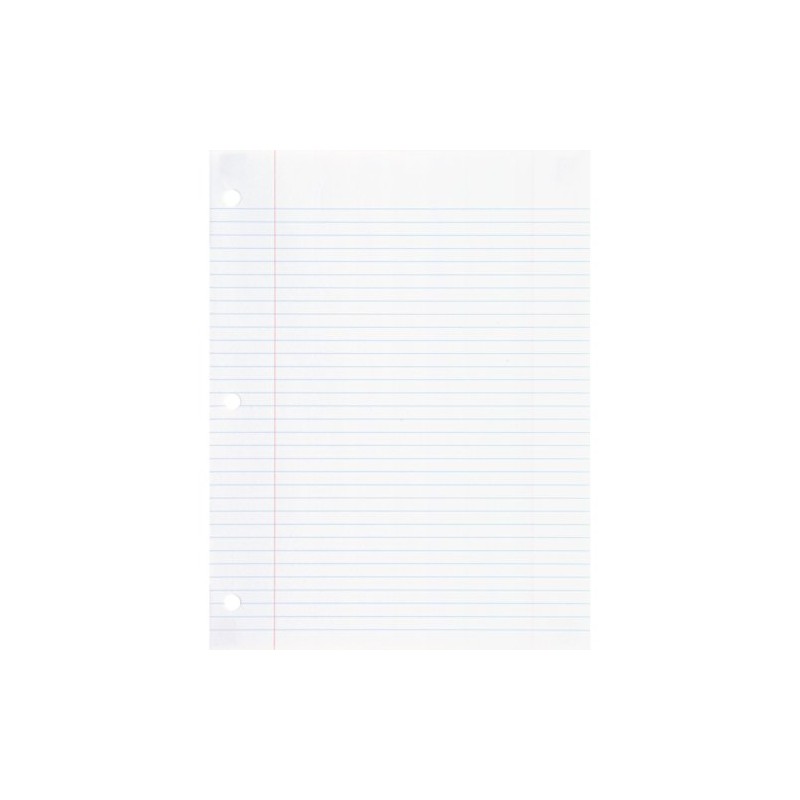 Sparco 82124-Papel de relleno para padres, reglas universitarias, 16 libras,
