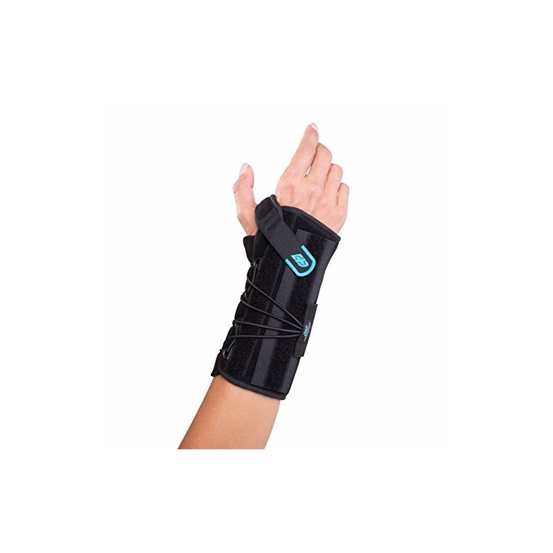 DonJoy Advantage DA161WB02-BLK-R Stabilizing Speed-Wrap Wrist Brace for Carpal Tunnel,