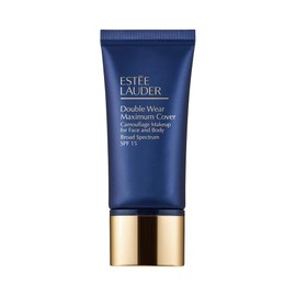 Este Lauder Double Wear 24-Hour Maximum Cover Camouflage Foundation for Face and Body SPF 15 | Covers Scars & Tattoos, 1.0 Fl Oz, 4W1 Honey Bronze