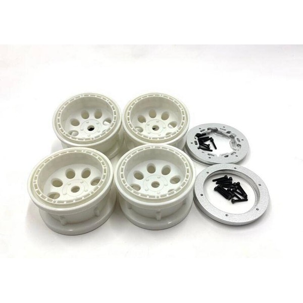 SO060 2.2 Beadlock Rings Rims/Wheels hex 12mm AXIAL Wraith AX10