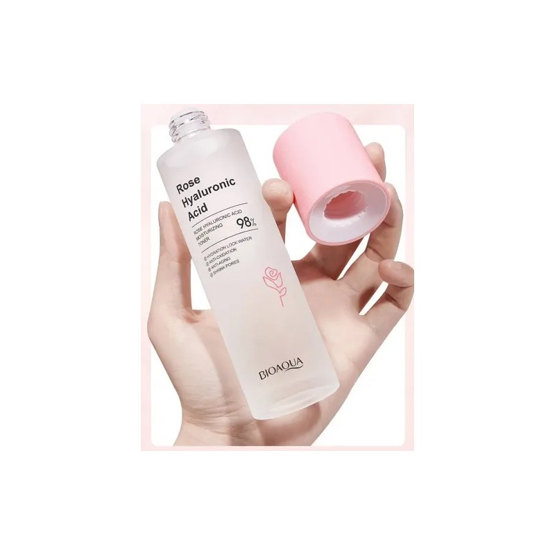 Bioaqua Tonico De Rosas Y Hialuronico Hidratante Antiedad