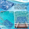 Drydiet 36" x 36" Above Ground Pool Ladder Mat, Swimming